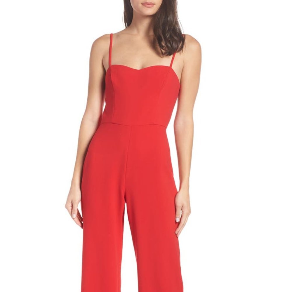 French Connection Whisper Sweetheart Jumpsuit